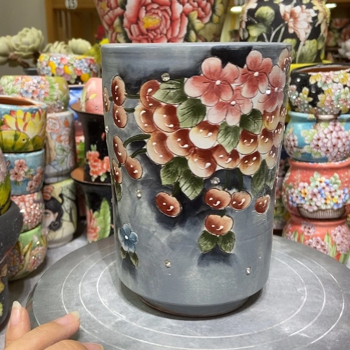 景德镇艺术手绘作品