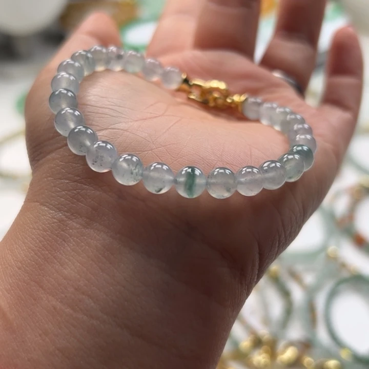 定制翡翠未镶嵌35卡6.5