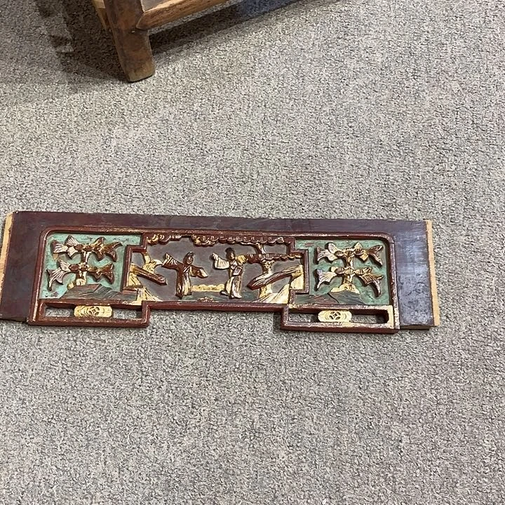 小***弥陶瓷古色古香精品木雕