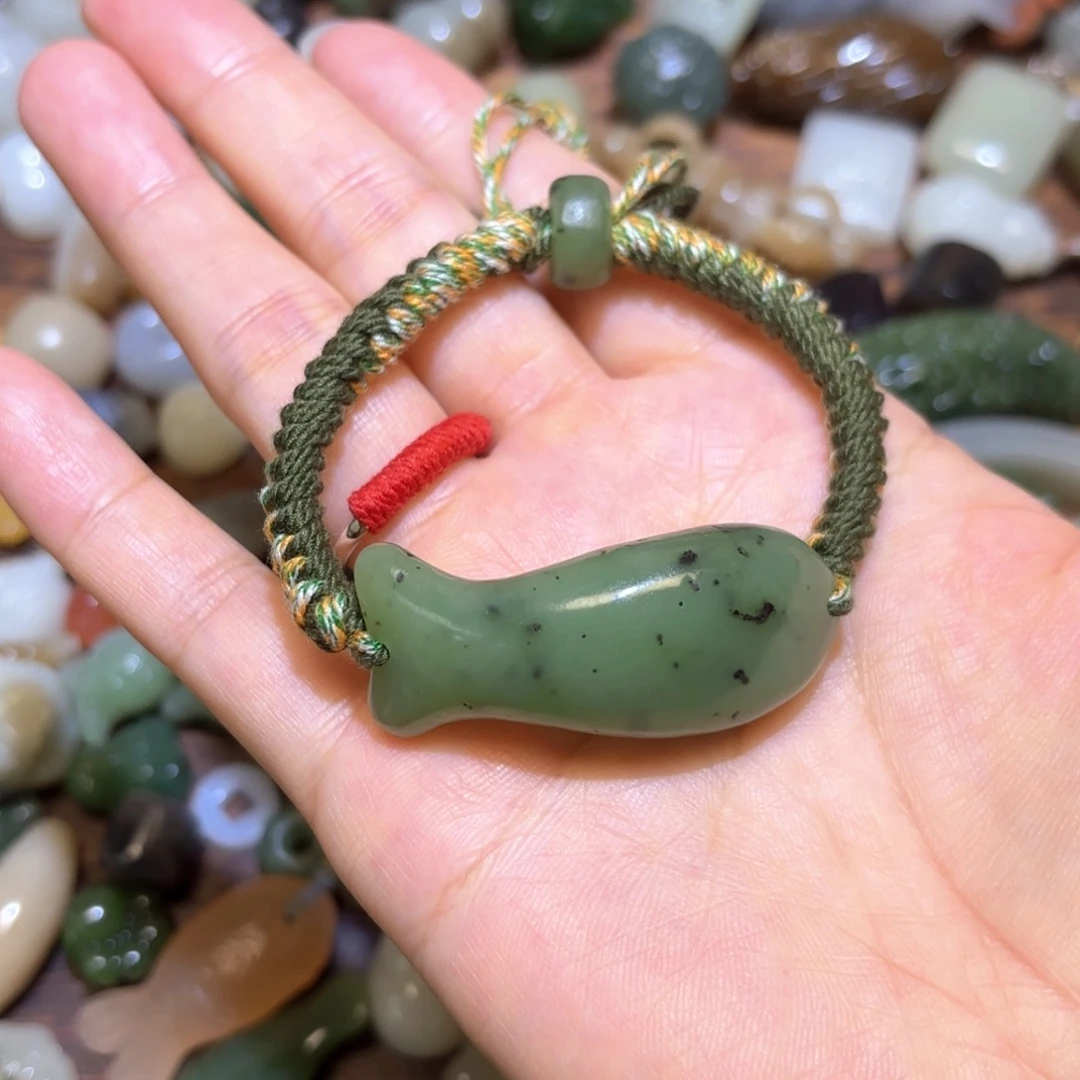 未镶嵌和田玉珠宝半成品