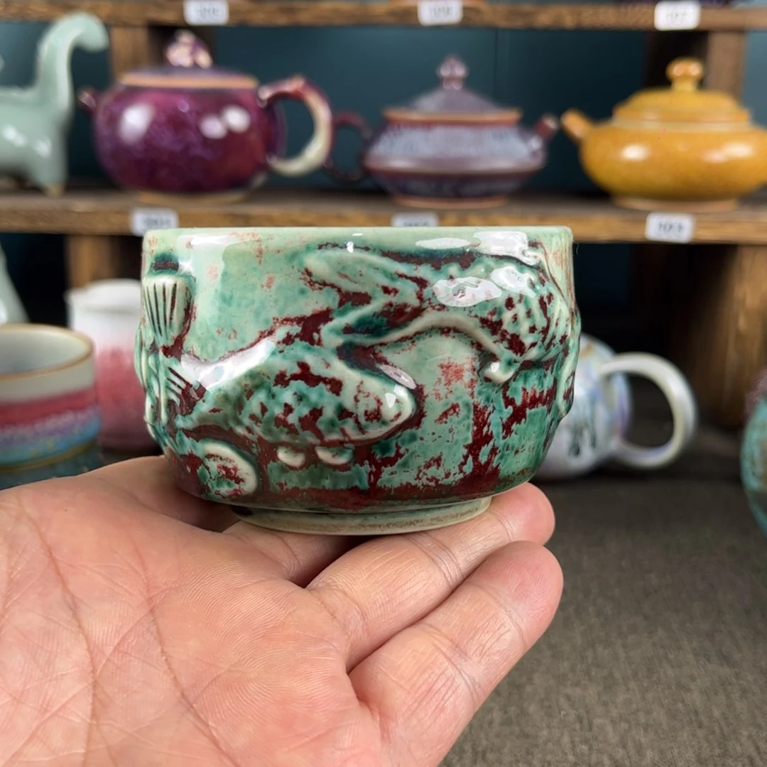 壶神垕钧瓷原矿釉窑变17