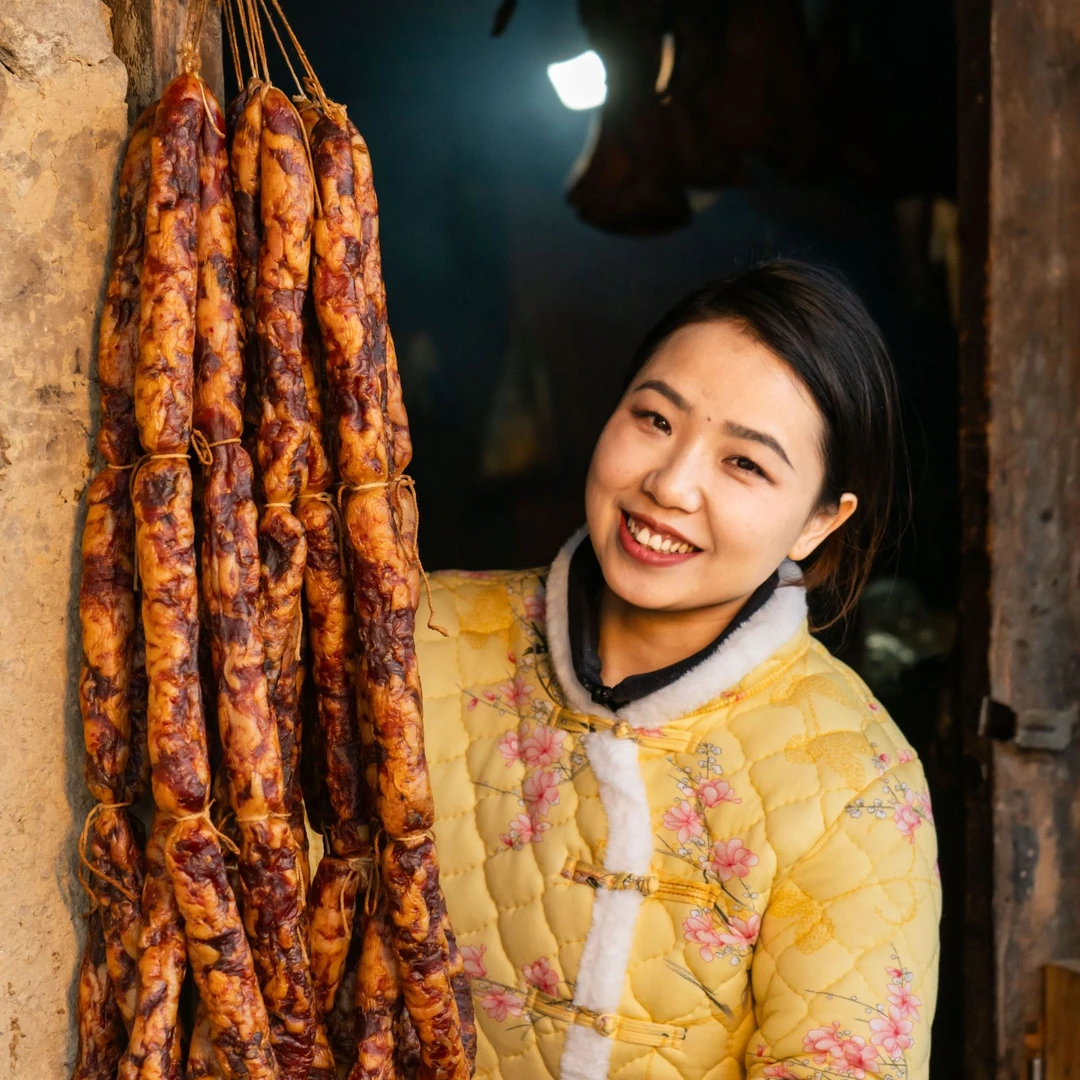 【城口兰妹子】高山 土猪肉香肠