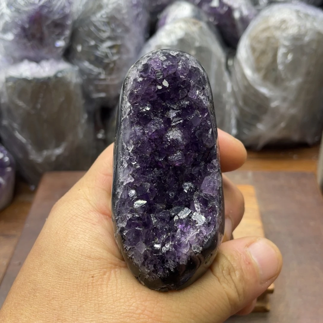 摆件紫晶未镶嵌紫晶