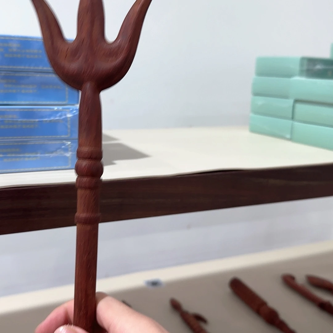 紫檀木类端景台玩具a01942