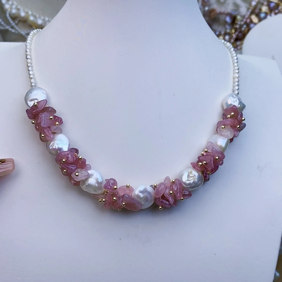 淡水珍珠颈饰未镶嵌