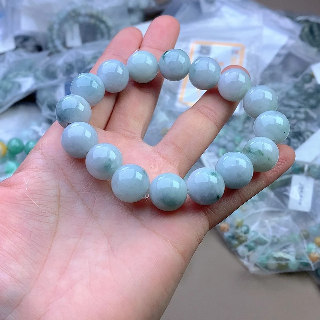 未镶嵌手链翡翠手串