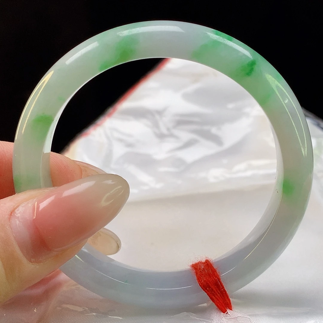 翡翠手镯未镶嵌?***?天然翡翠7060