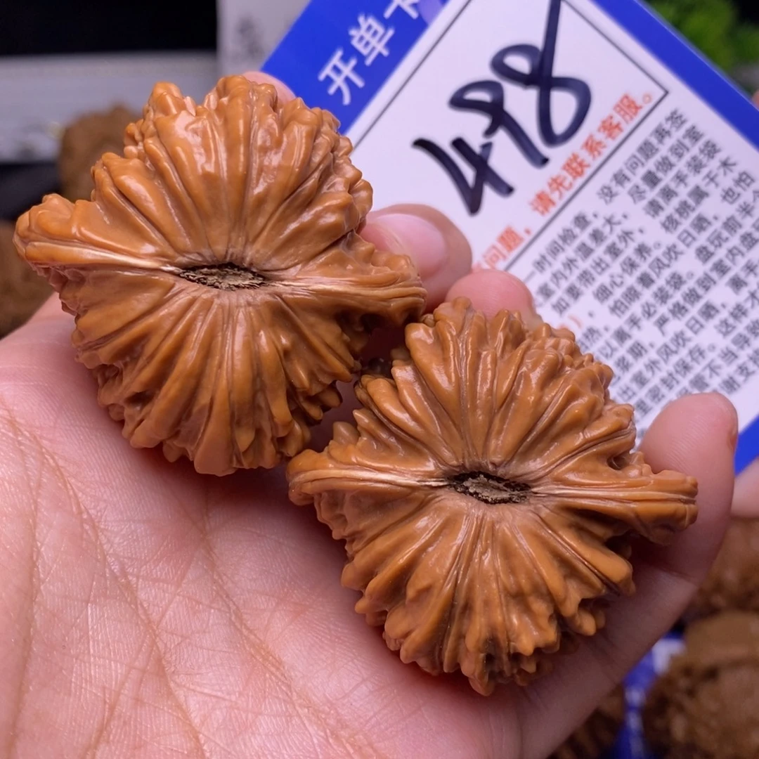 把件文玩核桃45四座楼498