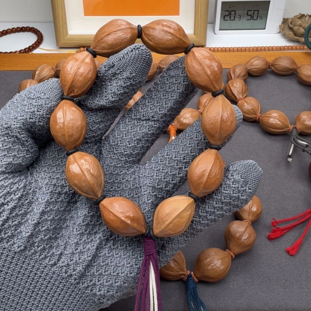 17*27头货梅林铁核手串