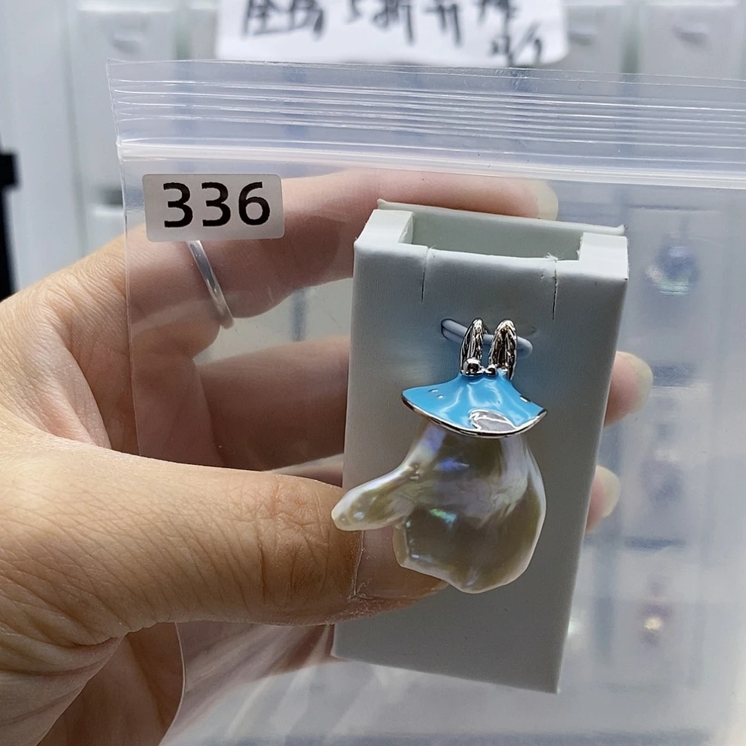 颈饰合金淡水珍珠