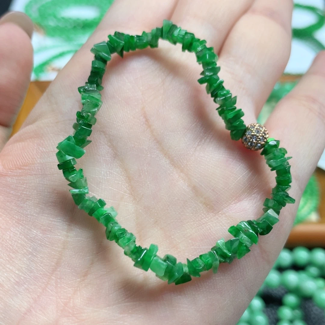 未镶嵌手链翡翠翡翠