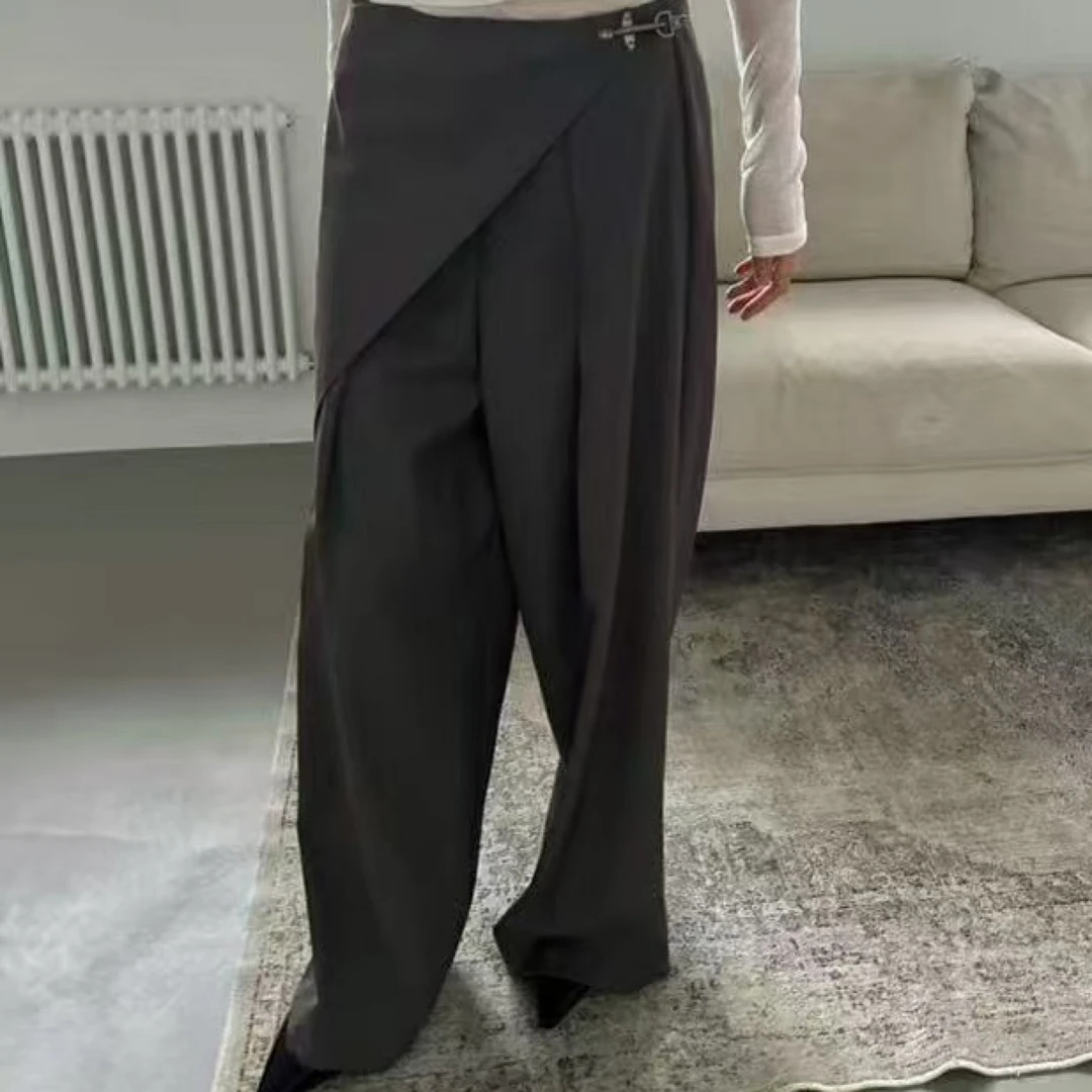 【by兜兜韩国代购】2025112517 BOWIE 折扣屁帘西裤 NO退NO换