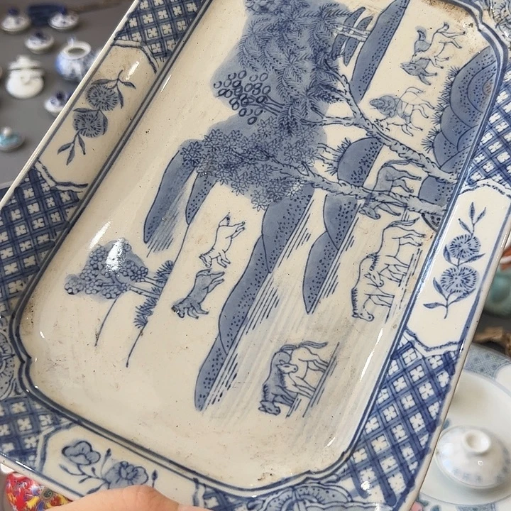 80年代茶盘085800000000