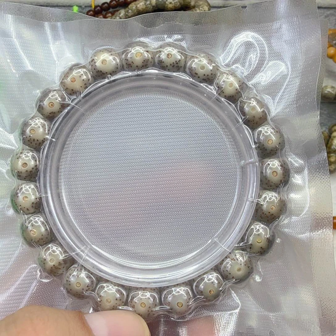 星月菩提手串70传说黑冰星月菩提单圈10