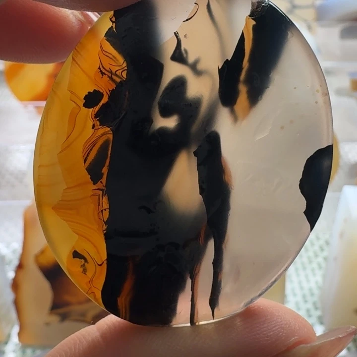 玛瑙/玉髓未镶嵌项链