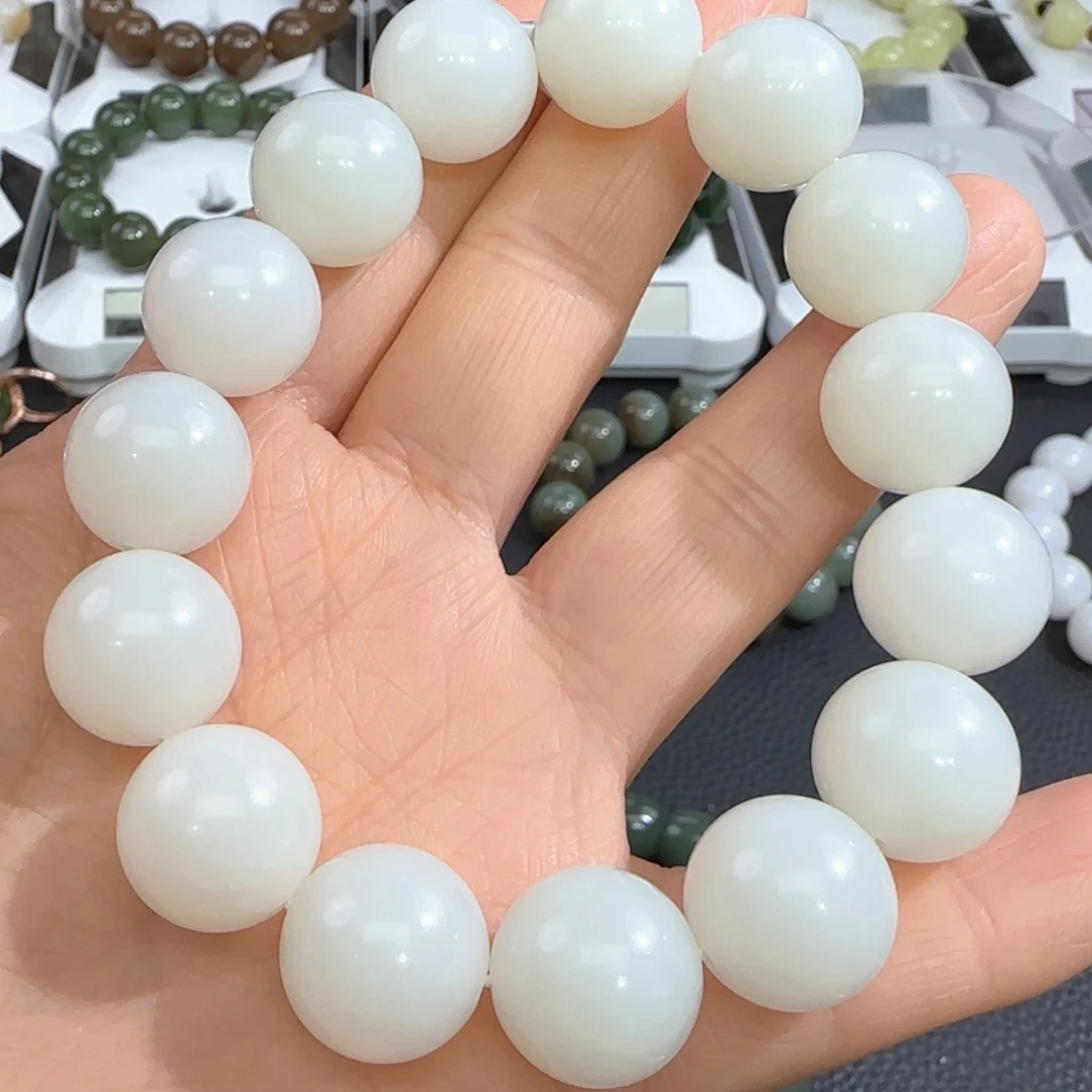 和田玉手链未镶嵌