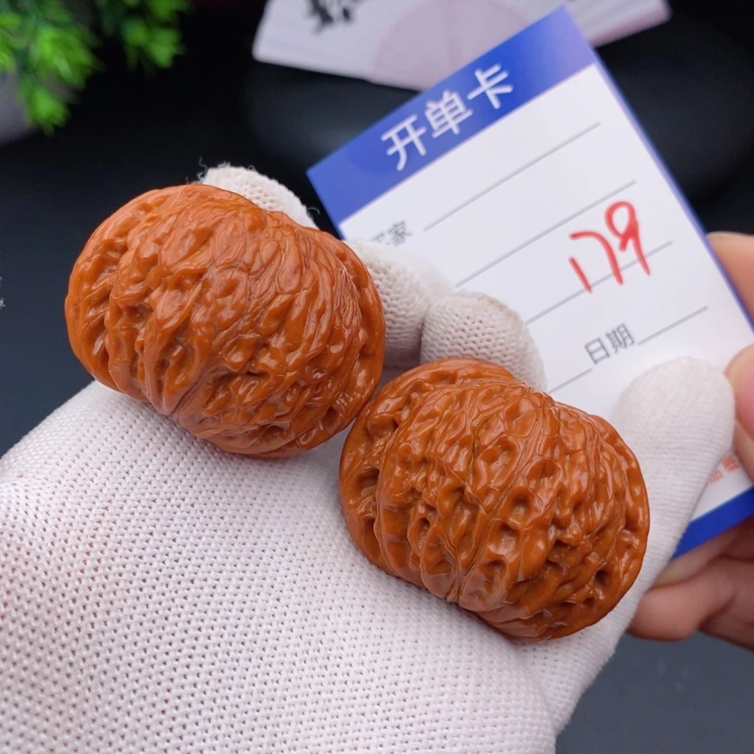 文玩核桃把件43磨盘179