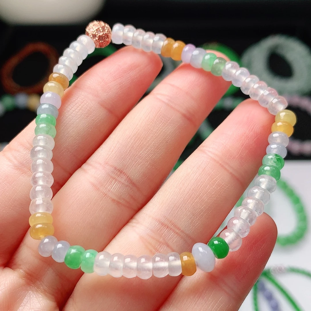 翡翠未镶嵌手链翡翠