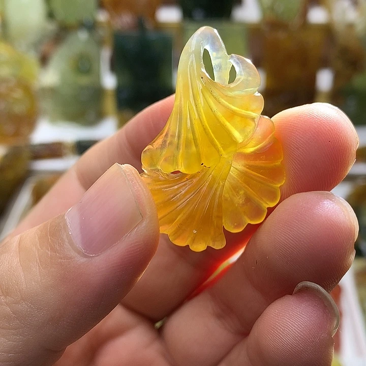 蛇纹石玉未镶嵌珠宝半成品