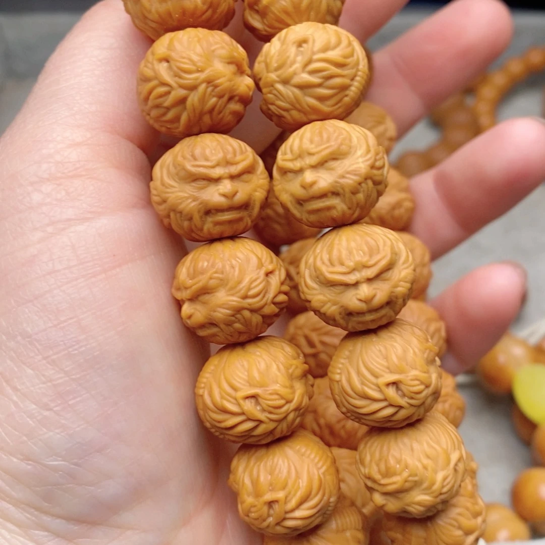 【闪购商品】吊坠猴头核桃纯*C大圣16