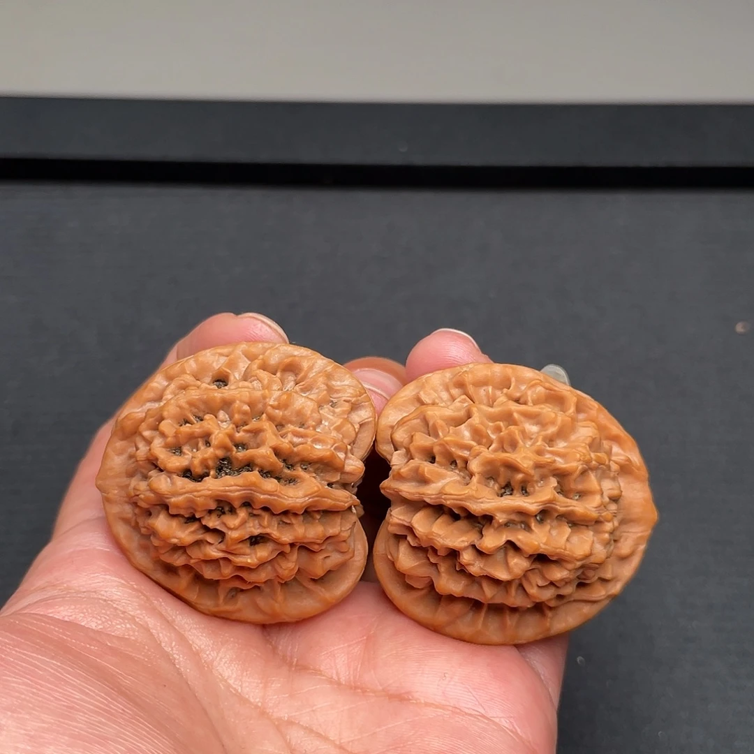 把件猴头核桃41×39全品头茬秦闷XM3422
