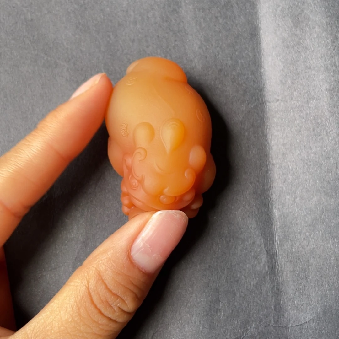 石英质玉黄蜡石挂件未镶嵌玉*