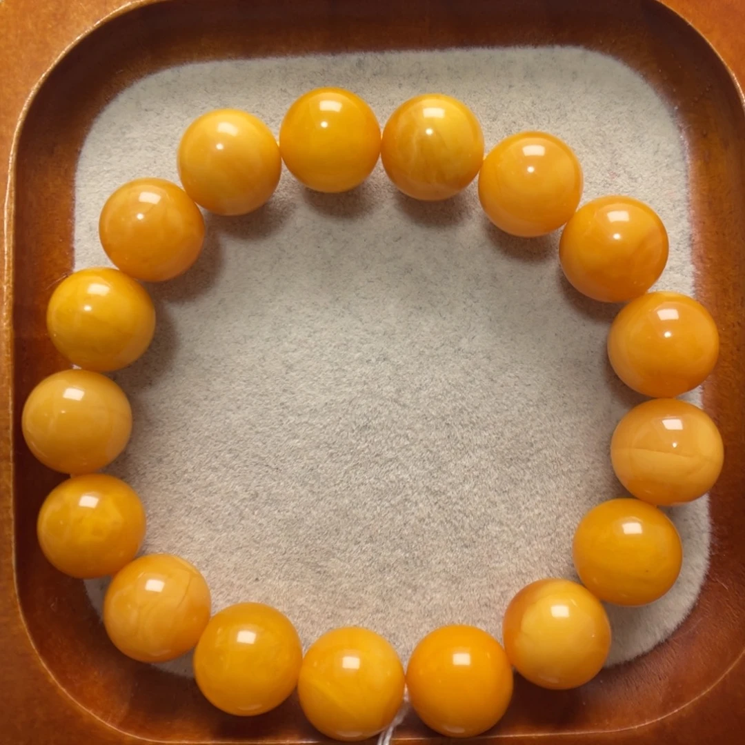 蜜蜡未镶嵌手串蜜蜡