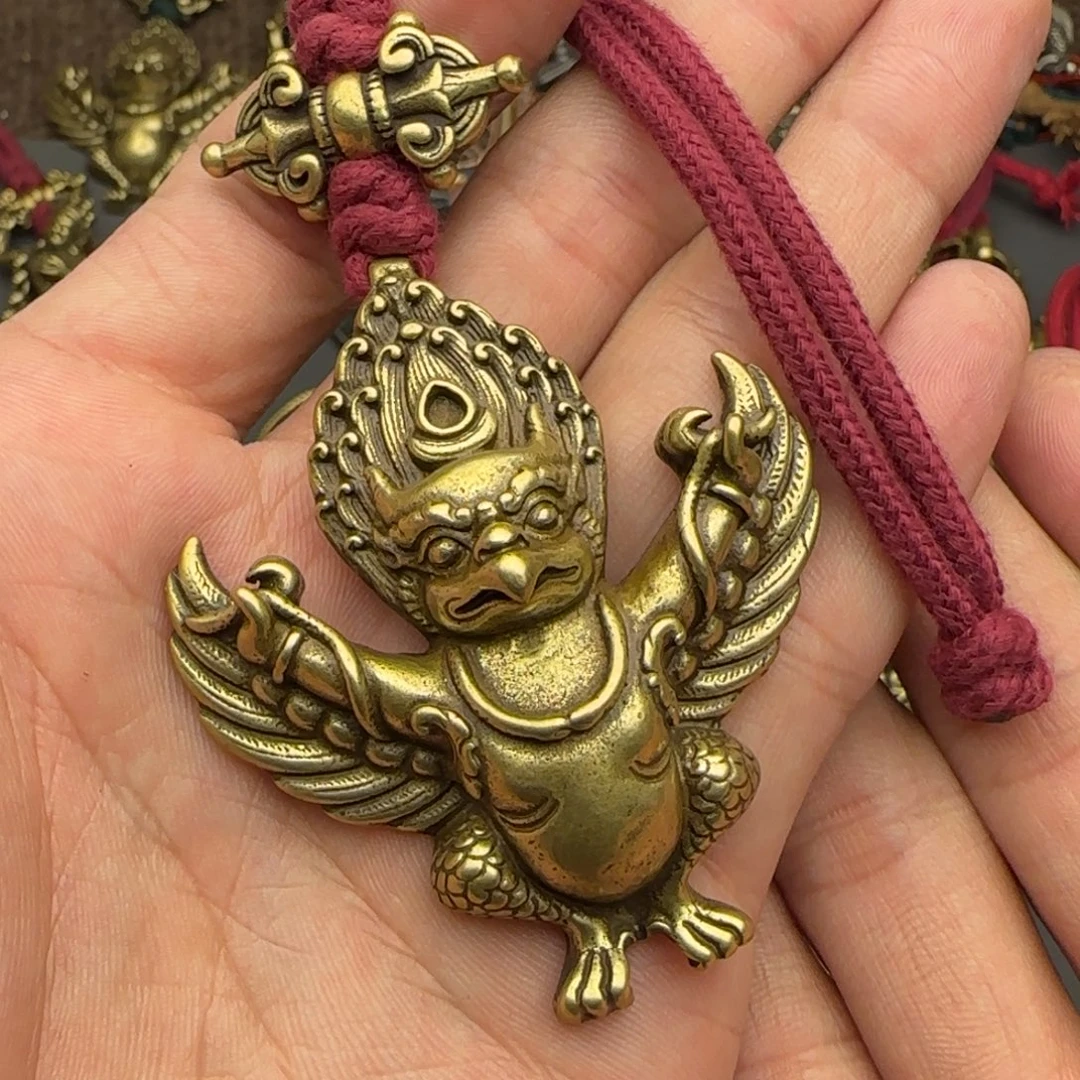 老铜大鹏鸟吊坠喜欢的来