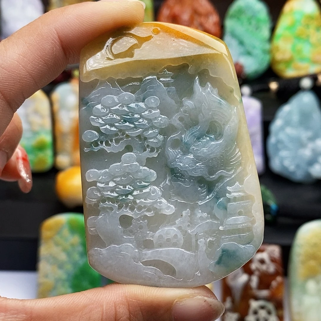 未镶嵌定制翡翠翡翠A货一物一证