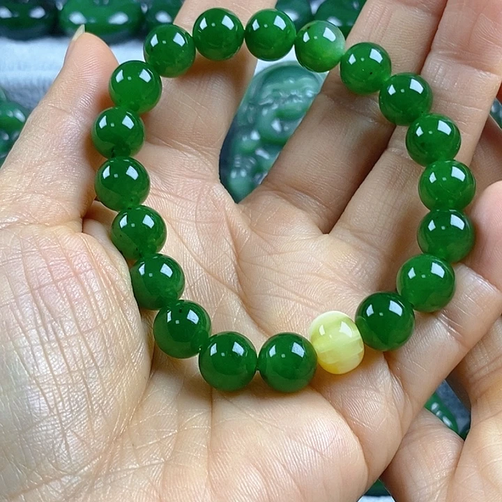 和田玉（碧玉）未镶嵌吊坠(不含链)