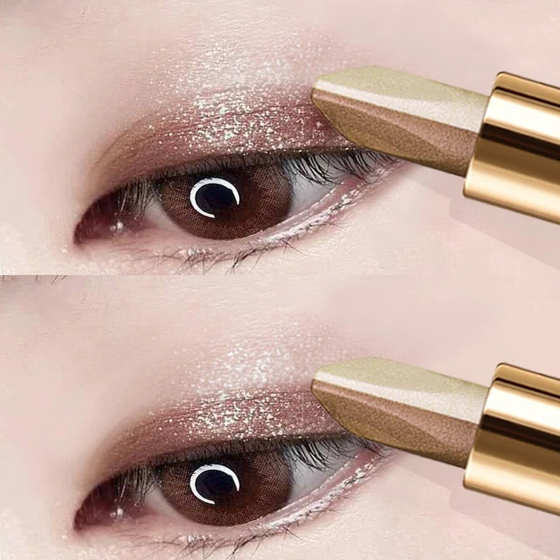 法国兰寇懒人双色眼影棒一抹成型2024年新款珠光大地色初学者女