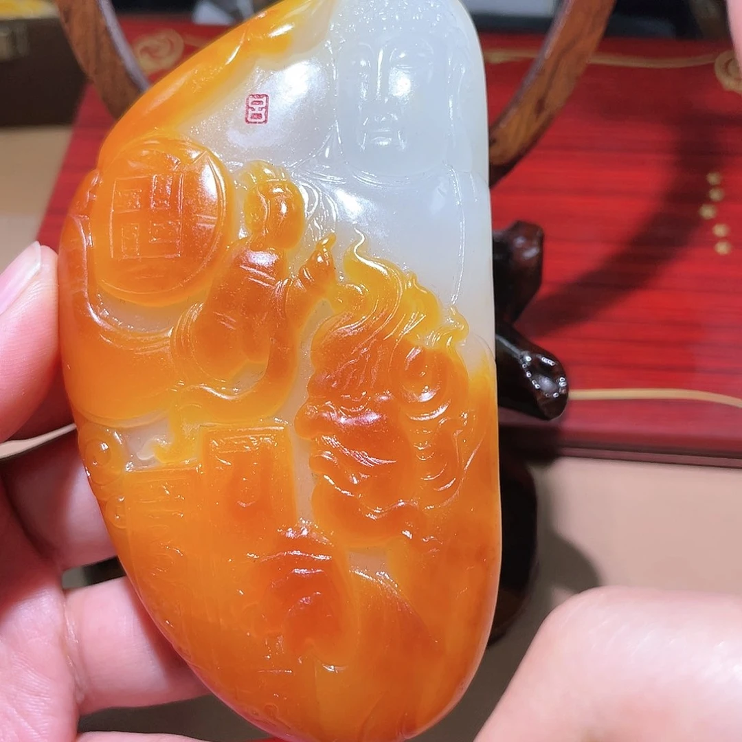 和田玉颈饰未镶嵌A7