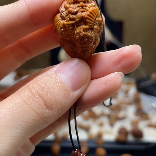 橄榄核手串/手链钟馗