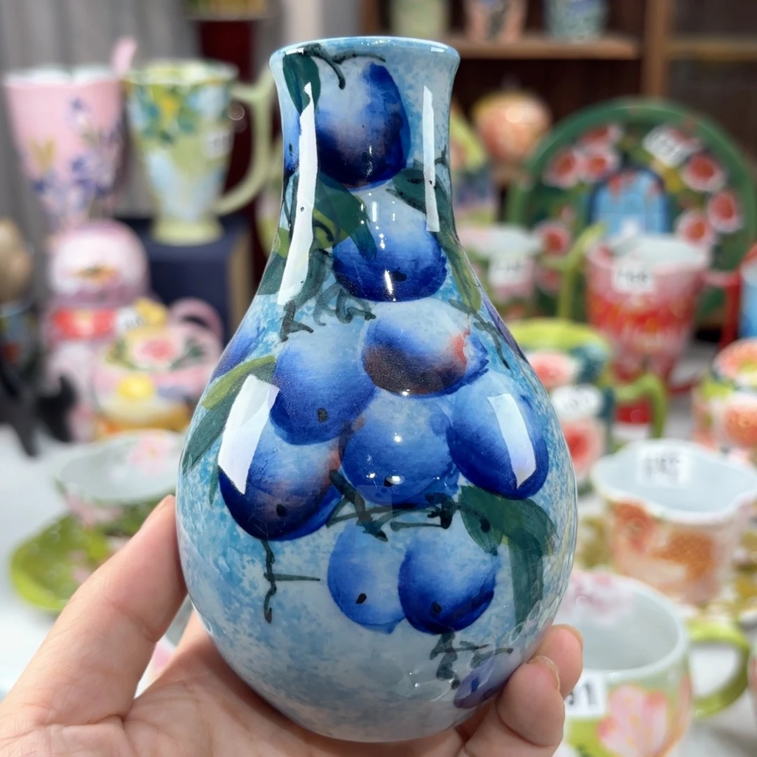 景德镇手绘高温釉下彩陶瓷茶具