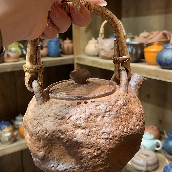 柴烧老岩泥高端茶器