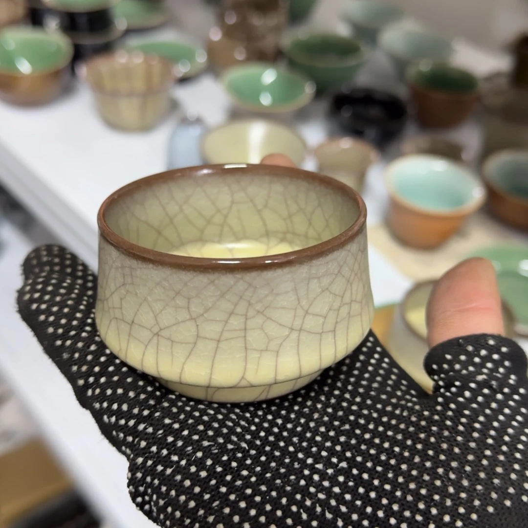 小金茶具青瓷茶器