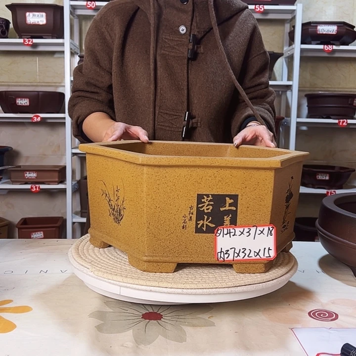 紫砂花盆紫砂花盆