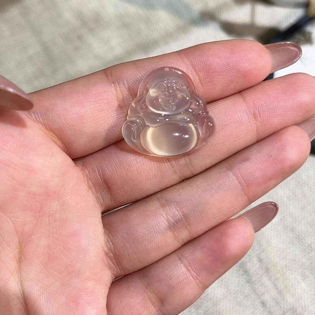 未镶嵌颈饰玛瑙/玉髓?*.佛公