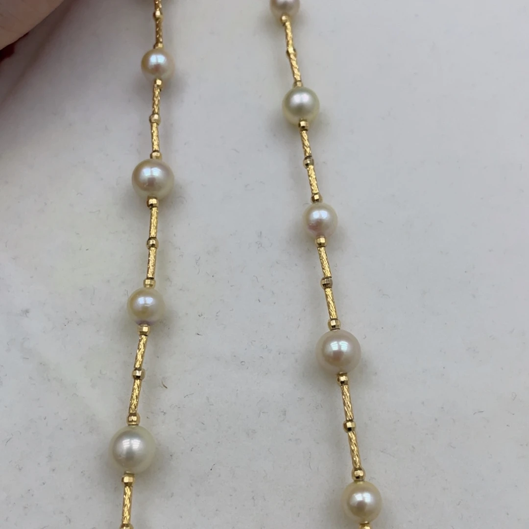 颈饰海水珍珠银S925镶嵌