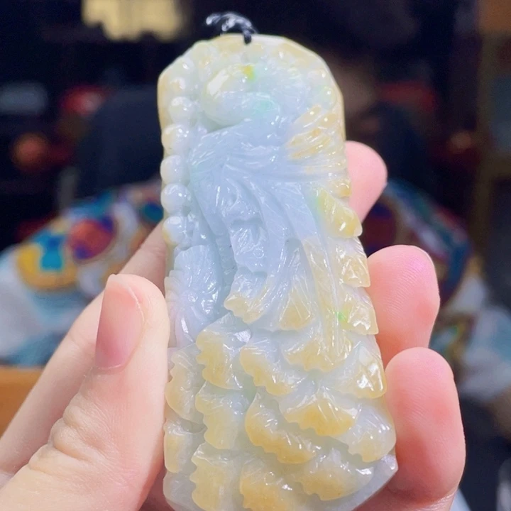 翡翠未镶嵌吊坠(不含链)A54 【三少宠粉价】