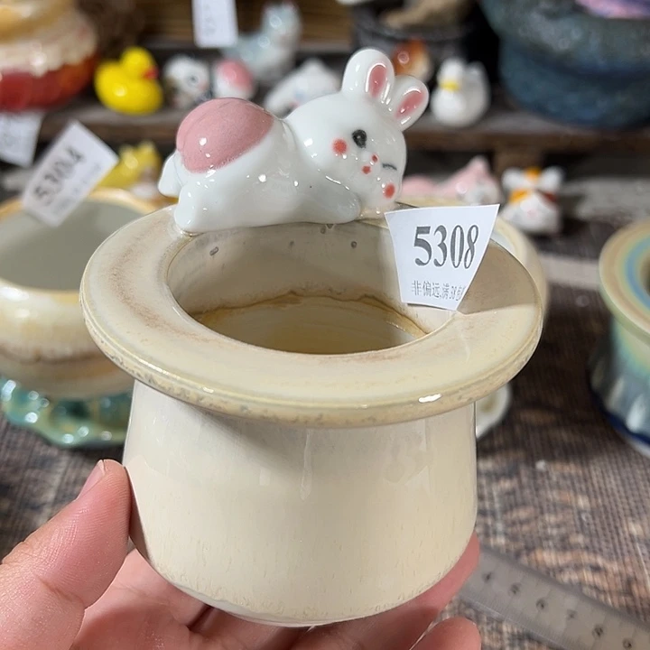 口5.5 手工花盆满30包邮