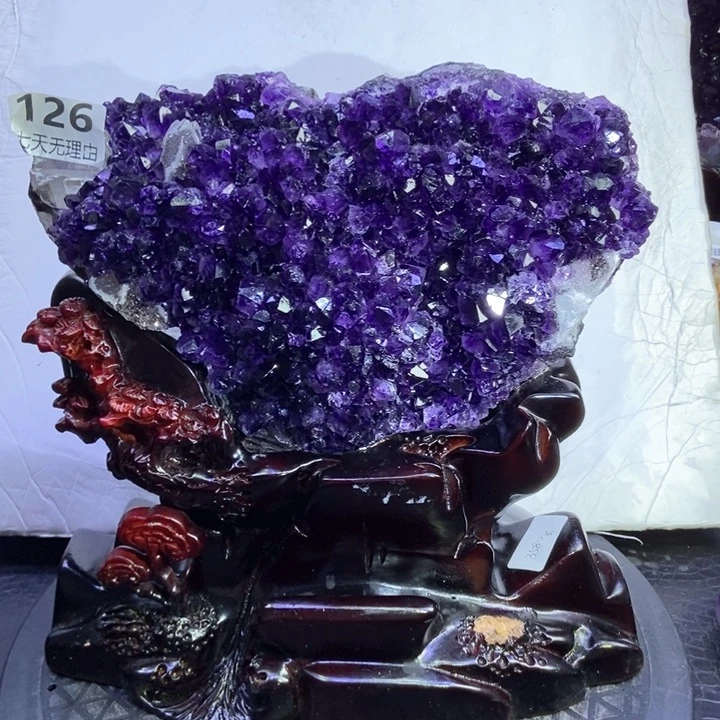 未镶嵌大型摆件（非配饰）紫晶