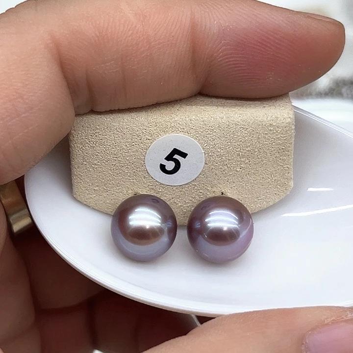 淡水珍珠银S925镶嵌颈饰铬