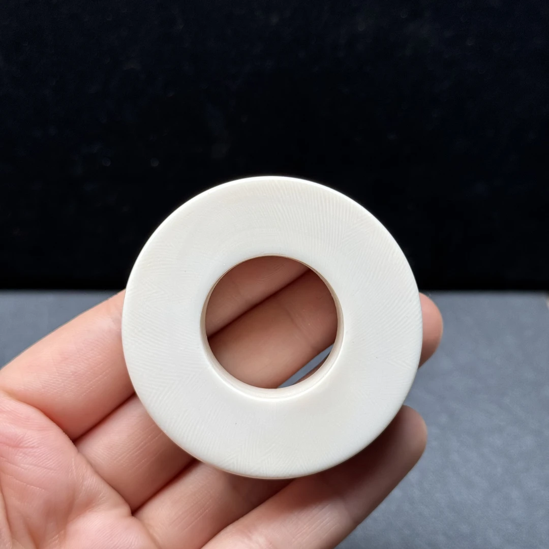 E1208天然猛犸牙 圆饼 牙饼 58*9.7mm支持鉴定 假一罚四