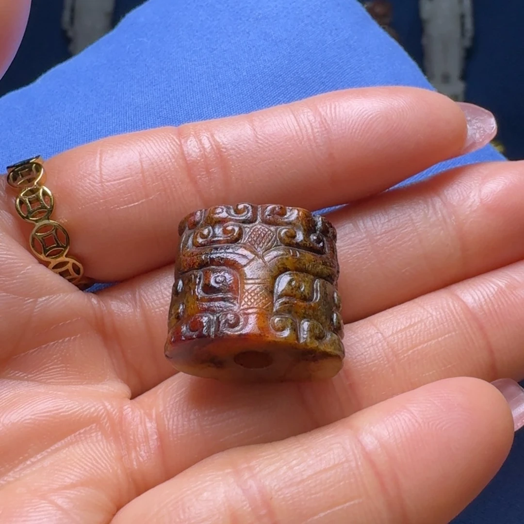 和田玉（糖玉）颈饰未镶嵌