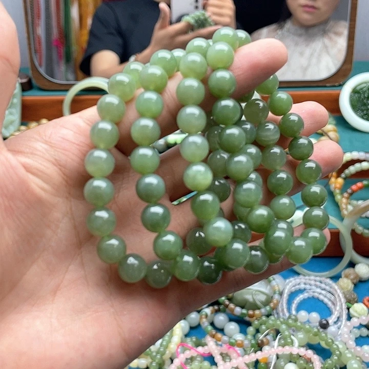 手链未镶嵌和田玉多样性发其一