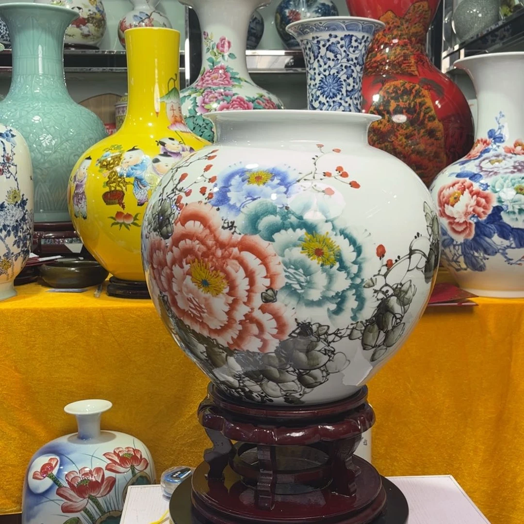 景德镇陶瓷花瓶摆件