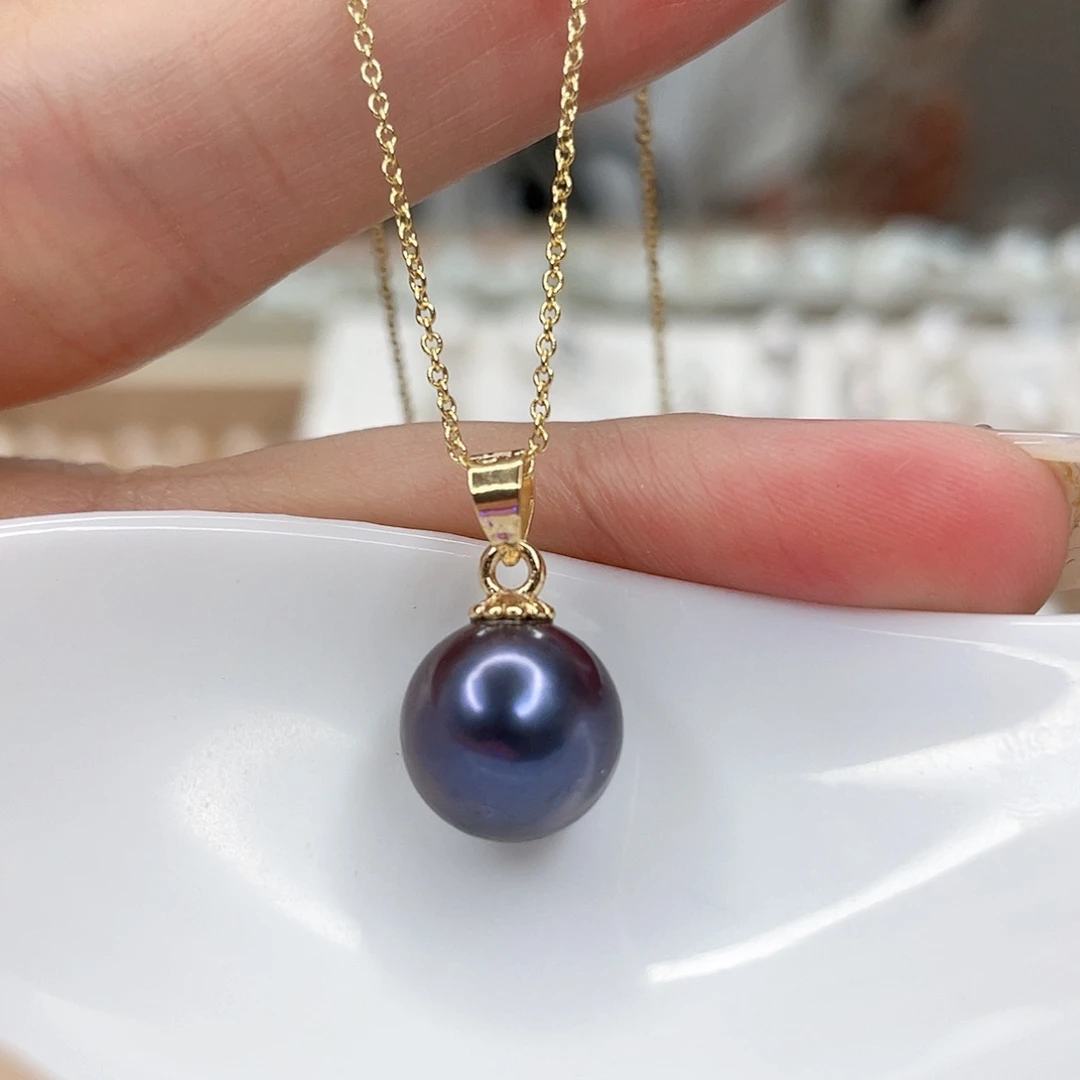 淡水珍珠未镶嵌吊坠(赠链)