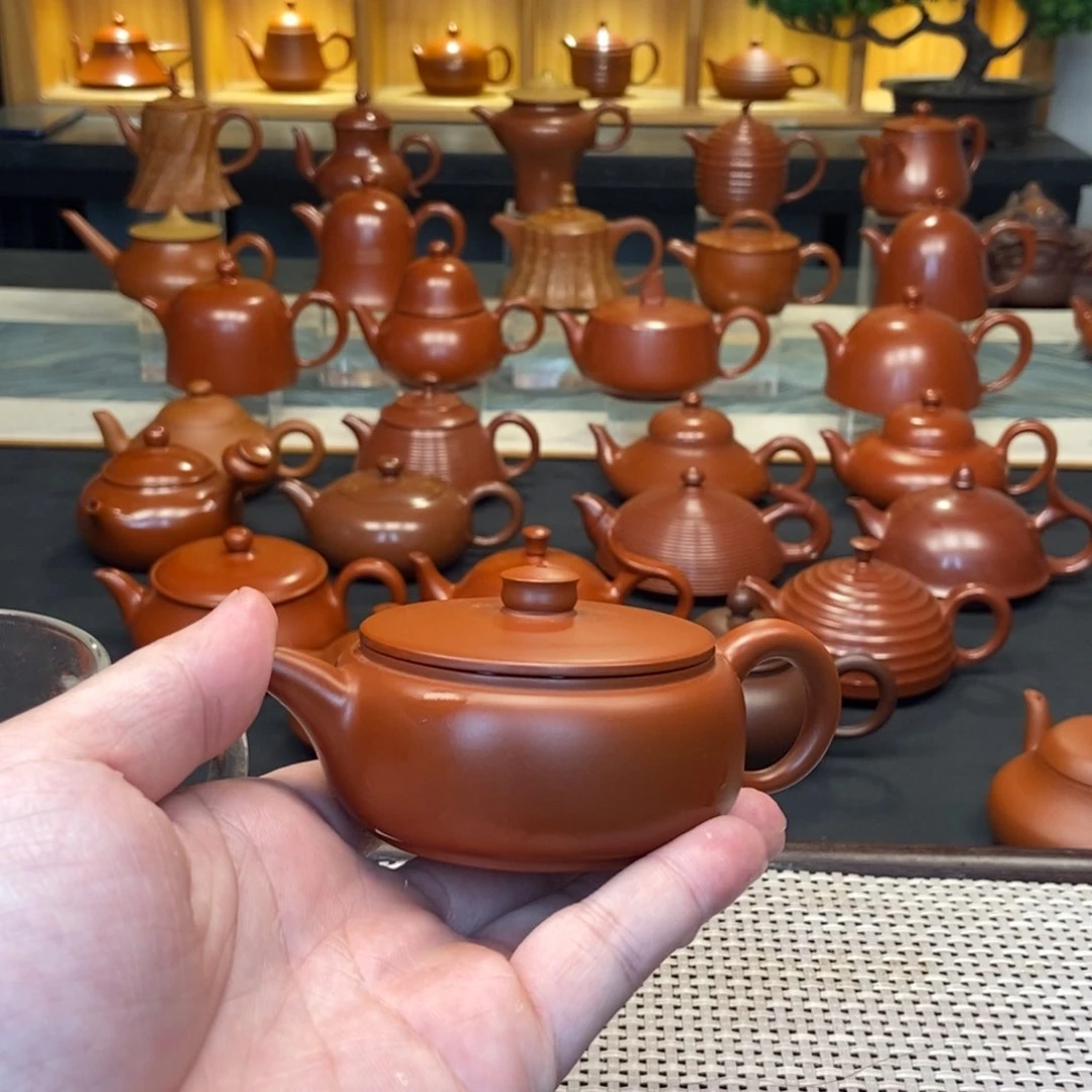 茶壶紫砂小****潮州手拉壶