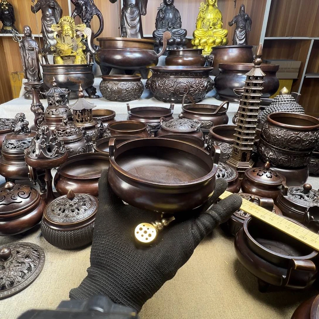 香炉铜香炉铜工艺品